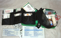 Compact Standard Aviation First Aid Kit. 