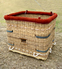 A refurbished basket - like new.