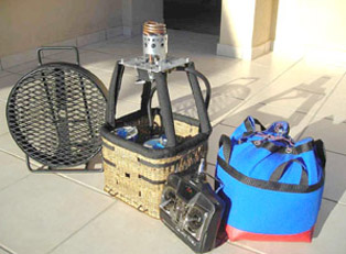 Model balloon kit.