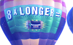 Banners can be appliqued or painted